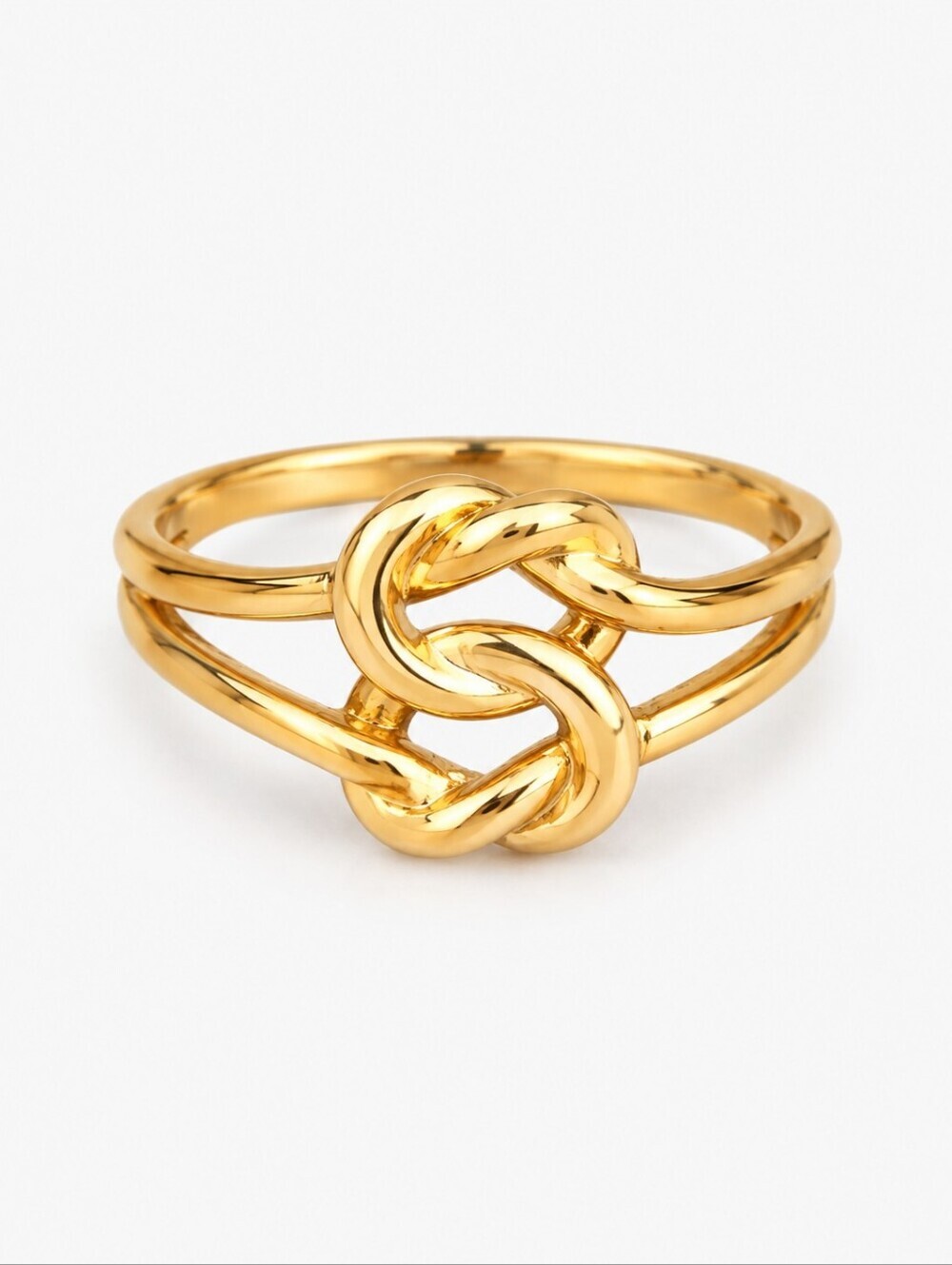 3/$30 VTG Goldtone Knot Ring Size 6